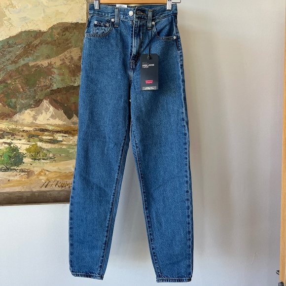 Levi's High Loose Taper Fit Jeans wash: Hold My Purse size: 23W X 29L NWT - Picture 1 of 4